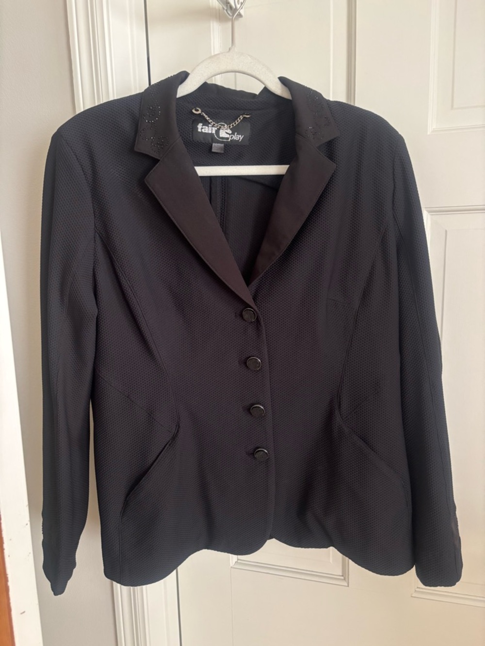 Women's fair play mesh Black Show Jacket